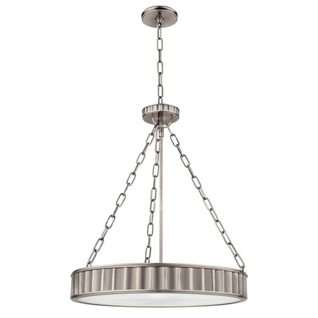 Hudson Valley Lighting Middlebury 5 Light Pendant 21.5 In. Historic Nickel 902-HN