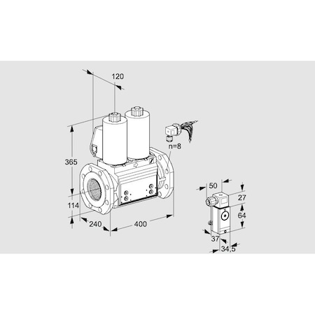Honeywell Kromschroder VCS9125F05NNALB/PPPP/P2PP KS88204442