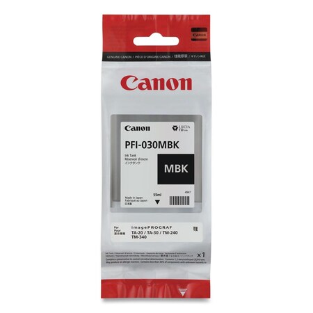 Canon Ink (PFI-030), Matte Black 3488C001
