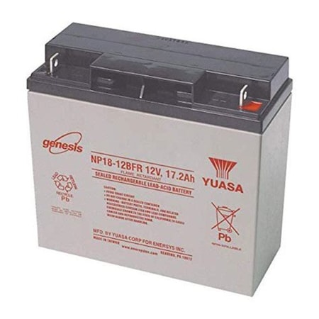 Enersys Genesis 12V 17.2Ah NB Flame Retardant SLA Battery NP18-12BFR