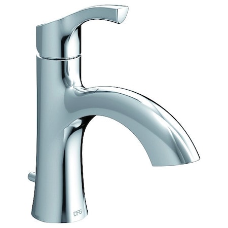 Cfg Bathroom Faucet, Chrome, Metal, 1.2 gpm 58910