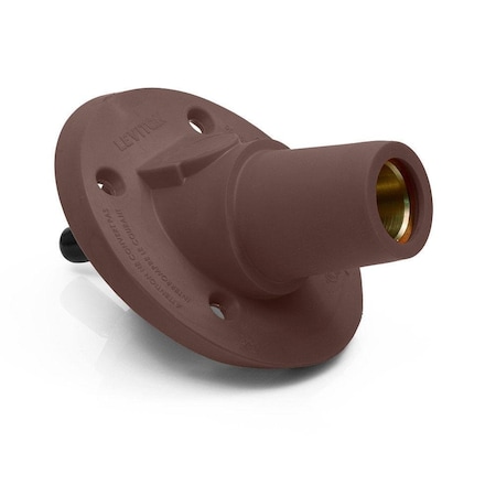 Leviton Female Panel Mount Receptacle 17R24-SH