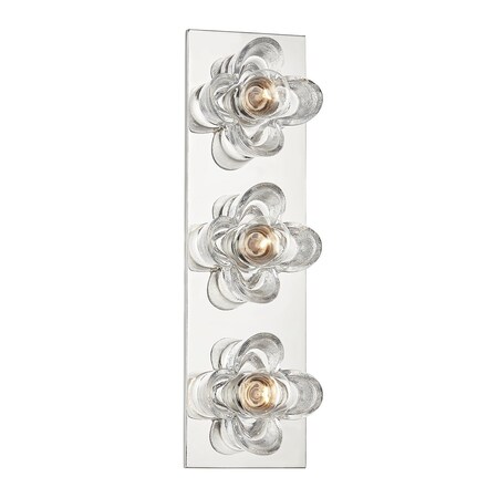 Mitzi Shea 3 Light Bath And Vanity 33 In. Polished Nickel H410303-PN