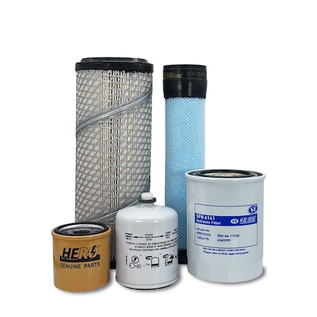 Hero Preventative Maintenance Kit Bobcat E10Z Mini Excavator B4PD11001 & Above MSU-BC-0383