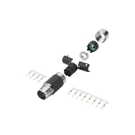 Siemens signal connector type: DRIVE-CLiQ 10-pole M17 speed-connect 6FX2003-0DA17