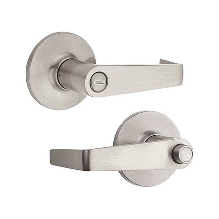 Kwikset Door Lever Lockset, 1 3/8-1 3/4" Thick 408CNL-15-RCAL-RCS