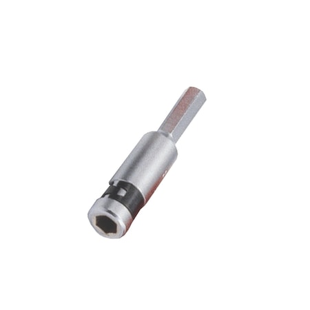 Genius Tools 1/4in Hex Dr. 1/4in Hex Shank, Bit Holder Adapter 285608