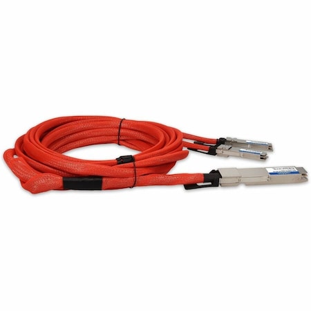 Add-On MELLANOX COMPATIBLE TAA 400GBASE-CU OSFP TO 2XQSFP56 DIRECT ATTACH CABLE DIRECT OSFP-2QSFP56-ADAC3M-MX-AO