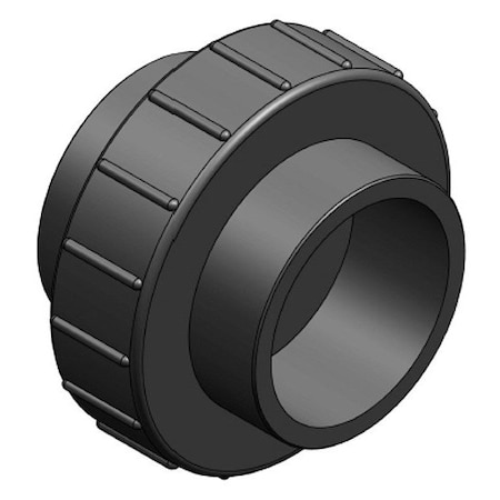 Zoro Select CPVC, Union, 4 in NPT, 4 in NPT 9898040