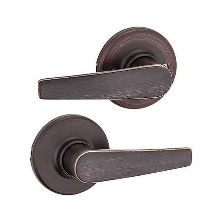 Kwikset Door Lever Lockset, 1 3/8-1 3/4" Thick 200DL-11P-6AL-RCS