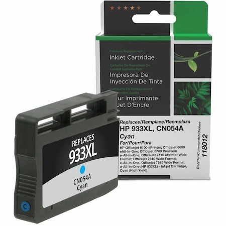 Clover Imaging Group Imaging Remanufactured High Yield Cyan Ink Cartridge 118012