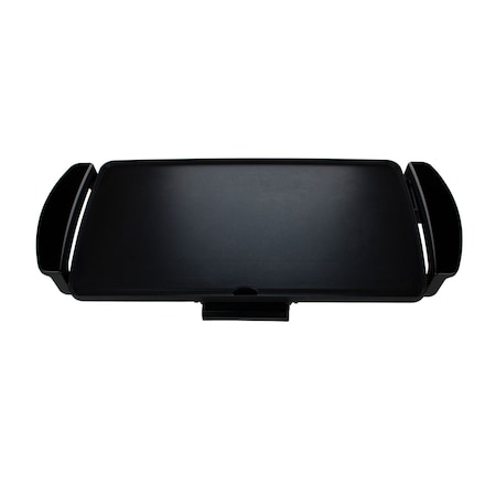 Brentwood Industries 9x18 Inch Nonstick Electric Griddle in Black with Drip Pan TS-819