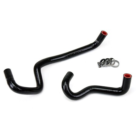 Hps Performance High Temp Reinforced Silicone Heater Coolant Hose Kit, Black, 57-1467H-BLK