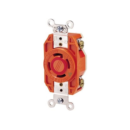 Leviton Industrial Grade Receptacle 30 Amp, 480 Volt 3-Phase 2730-IG