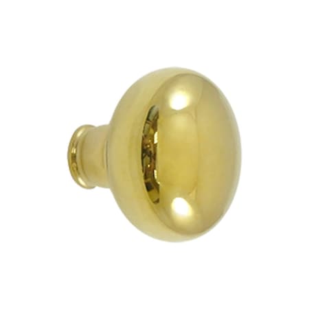 Deltana Accessory Knob for SDL980 or SDLS480 Unlacquered Bright Brass Finish SDLKNOBU3-UNL