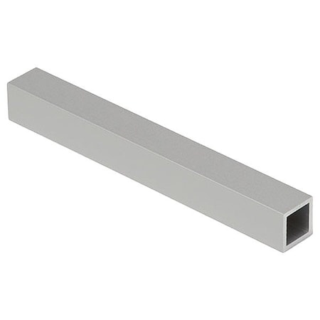 Otto Ganter Square Tube, Hollow, 200 mm L, Al MT15-SQ-200-A
