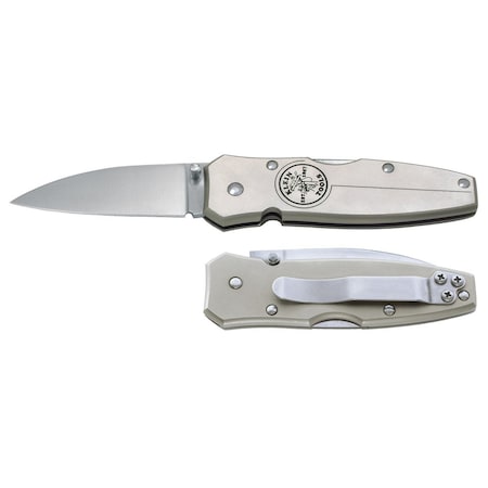 Klein Tools Pocket Knife Drop Point, 6 1/4 in L 44001