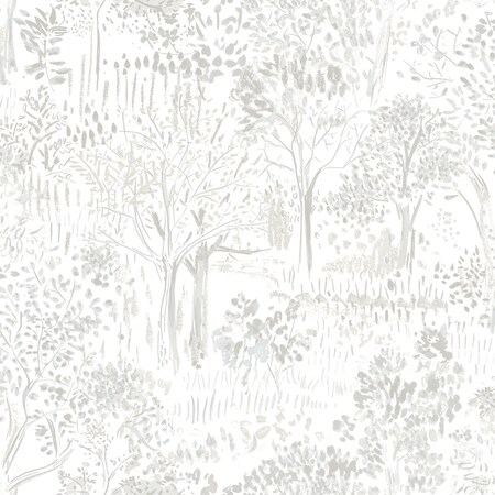 Chesapeake Walden Grey Forest Wallpaper 3124-13892