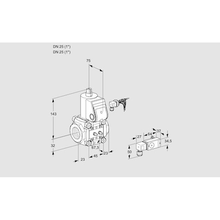 Honeywell Kromschroder VAS125R/NW KS88000680