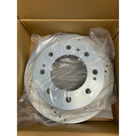 Track Usa Drilled Slotted Rotor TR3713938