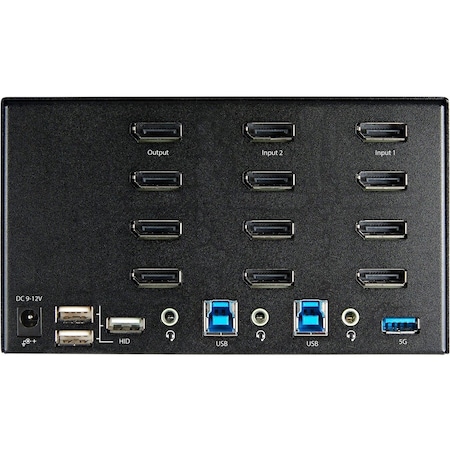 Startech.Com 2 Pt DP KVM Switch TAA SV231QDPU34K