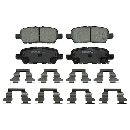 Wagner Brake QuickStop Rear Disc Brake Pad Set Ceramic,  ZD1393A