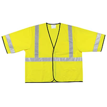 Keen Class III Polyester Fluorescent Lime Safety Vest KE859179
