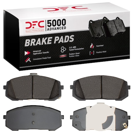 Dfc 5000 Advanced Disc Brake Pad Set,  1551-2302-00