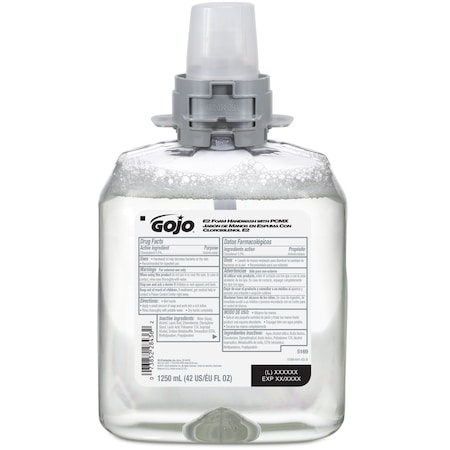 Gojo 1,250 mL Foam Hand Soap Cartridge 5169-04