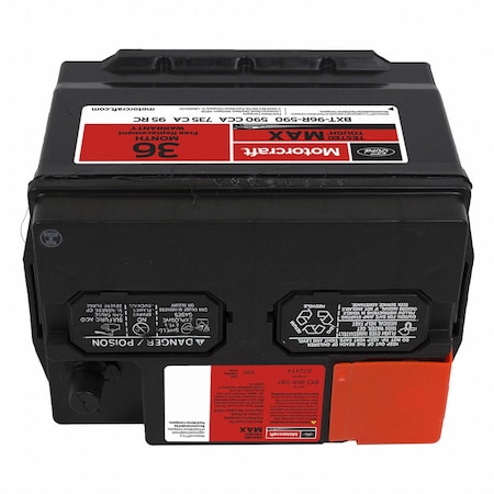 Motorcraft Vehicle Battery, BXT96R590