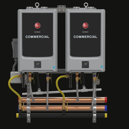 Rheem Gas Tankless Water Heater, 54.3 in H RTRS-WH330DVLP