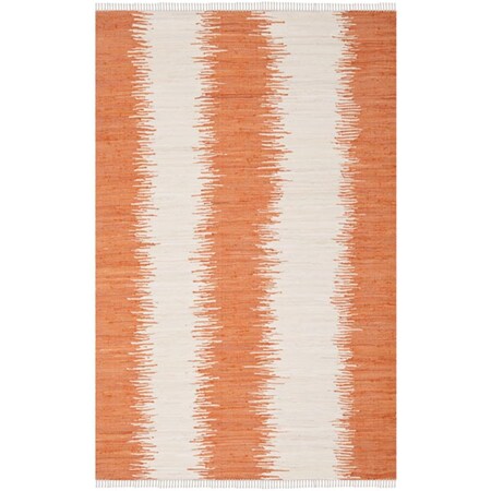 Safavieh 5 x 7 ft. Montauk Hand Woven Medium Rectangle Area RugOrange MTK751C-57