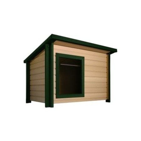 New Age Pet Pet Rustic Lodge Dog House, XL ECOH203XL-GN