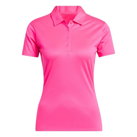 Adidas Performance Women's Golf Polo - Solar Pink/M IN9920