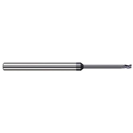 Harvey Tool Miniature End Mill-4 Flute-Square, 801812-C3, AlTiN, 3/16" Cutter Diameter, 9/32" Length of Cut 801812-C3