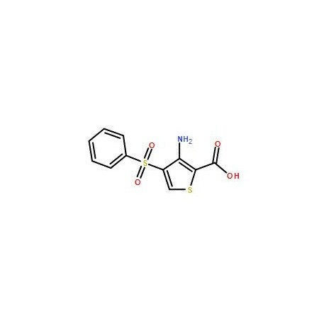 Ak Scientific 3-Amino-4-(phenylsulfonyl)thiophene-2-carboxylic acid (100mg), CAS 175201-59-9 Y7906-100mg