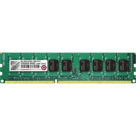 Transcend Information TRANSCEND 8GB DDR3 1600 PC3 12800 ECC DIMM 240PIN CL11 2RANKX8 MADE WITH 512M TS1GLK72V6H