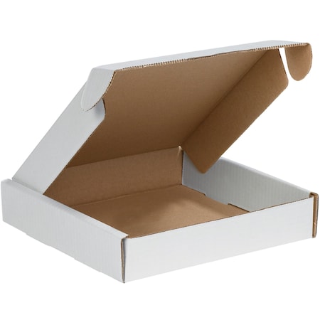 Non-Branded 12 3/4 x 12 1/8 x 3 7/8in White Deluxe Literature Mailers, 50PK MFL12123R