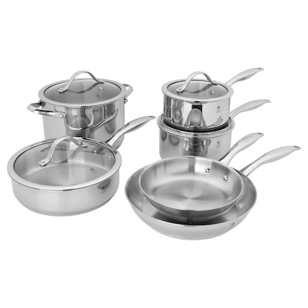 Henckels Aragon 10-pc Stainless Steel Cookware Set 1030568