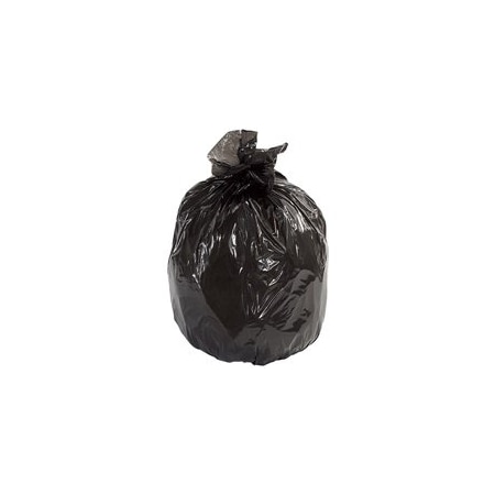 Bubblefast 100-Second Chance Trash Liners - Black, 33 Gallon, 1.5 Mil., Flat Pack, 100PK BFCL5006