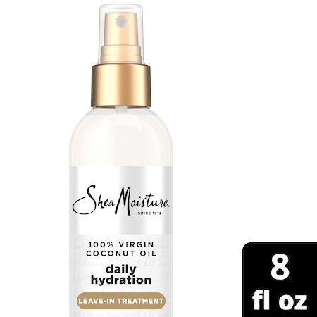 Shea Moisture 100 Percent Virgin Coconut Oil Leave in Treatment, 8 Fluid Ounce, 12PK 68936299