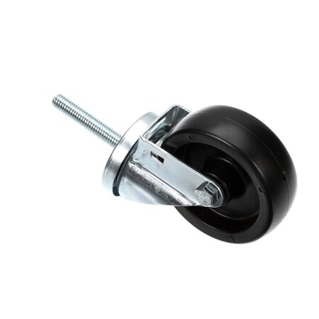 Servolift Caster without Brake, Stem, 4in, Single CSTR-4POS