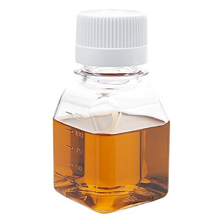 Globe Scientific Media Bottle, PETG, 111 mm H, PK24 7610125