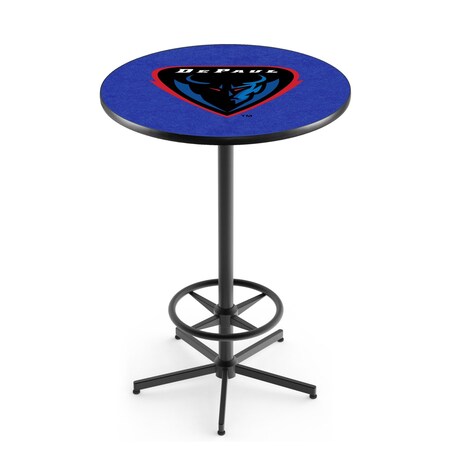 Holland Bar Stool Co 42" Black DePaul Pub Table L216B4236DePaul