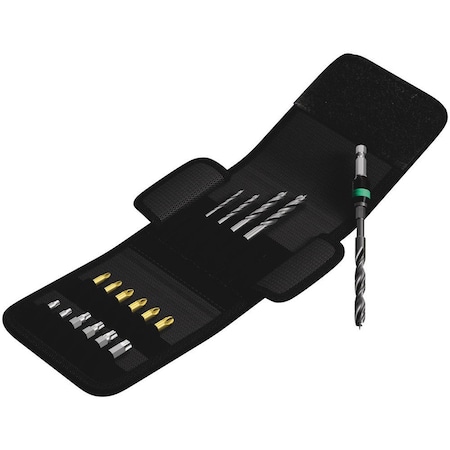 Wera 849/855/867/18 Wood Twist Drill Bits and Bits Set, 18 pieces 5104653001