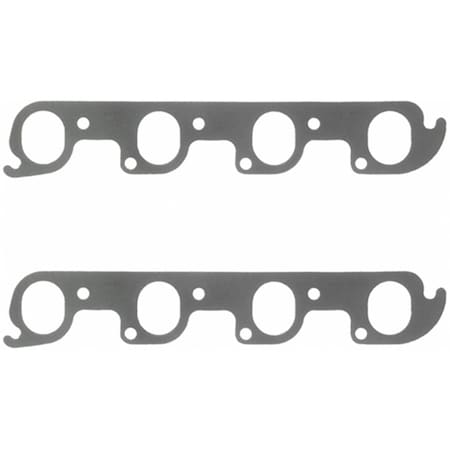 Fel-Pro 1430 1.560 x 1.980 in. Exhaust Manifold Gasket for Ford 19701979 351C400 with 2 Bbl Head FEL1430