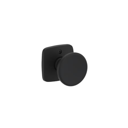 Baldwin Residential Door Knobs Half Dummy Reversible Satin Black HDSOLSFR190