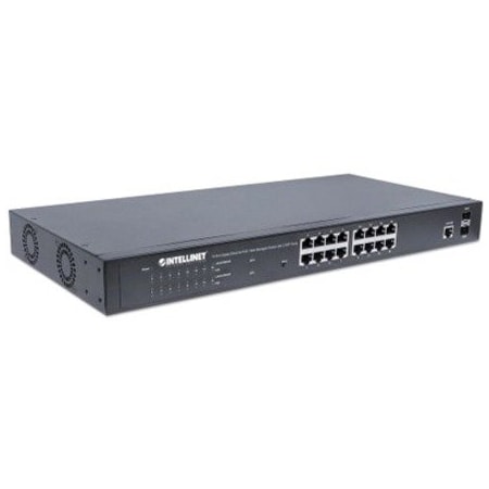 Intellinet Network Solutions Provides Power And Data Connection For Up To 16 Poe Network Devices. 561198