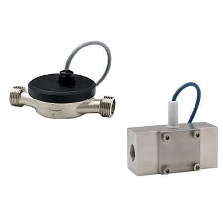 Omega Turbine Flow Meter, Low-Flow, Liquid, 0.2 GPM to 15 GPM, 3/4 ", NPT Female, 1 %, Amplified Square W FTB4807