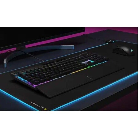 Corsair K70 RGB PRO Mechanical Gaming Keyboard, Backlit RGB LED, CHERRY MX SPEED, Black, Black PBT CH-9109414-NA